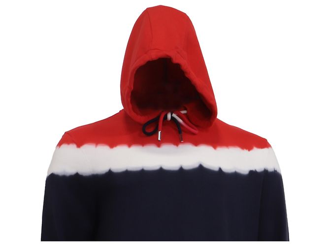 Felpa con cappuccio Moncler Tie-Dye in cotone multicolore - vista 2