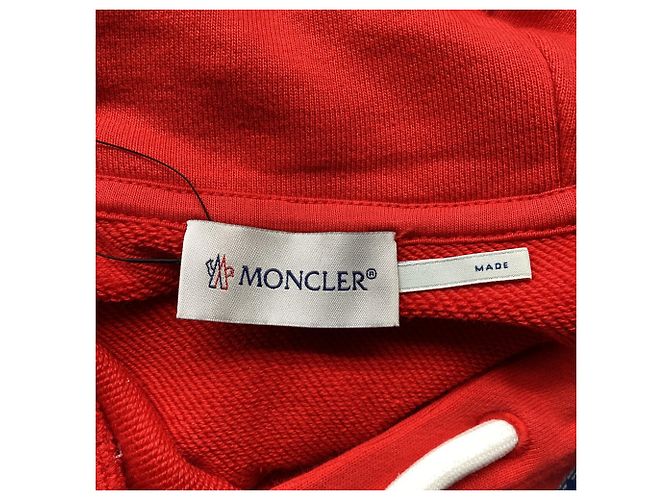 Felpa con cappuccio Moncler Tie-Dye in cotone multicolore - vista 7