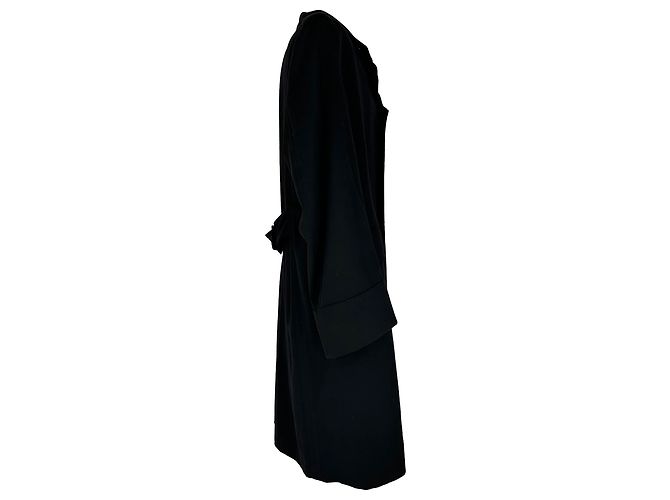 Tom Ford Double-Breasted Coat in Black Cashmere - view 2