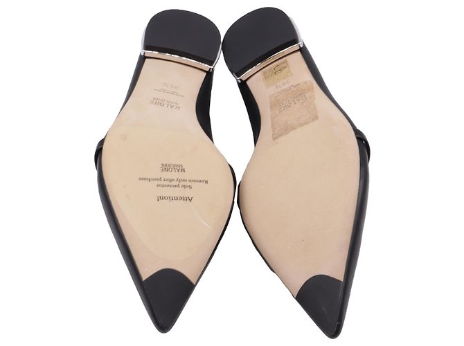 Autre Marque Mocassini a punta Dora di Malone Souliers in pelle nera Nero - vista 8