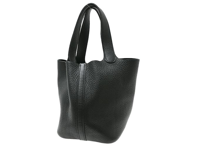 Hermès Hermes Picotin Clémence PM Nero - vista 2