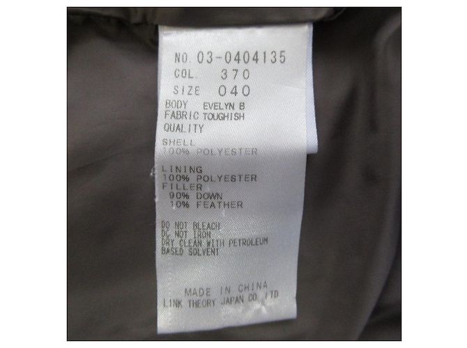Chaqueta de plumón theory luxe Castaño - vista 6