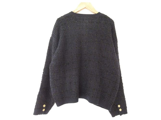 Autre Marque Cárdigan de punto jacquard efecto tweed Pual ce cin Azul - vista 2