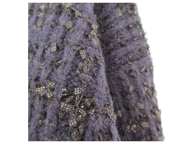 Autre Marque Cárdigan de punto jacquard efecto tweed Pual ce cin Azul - vista 3