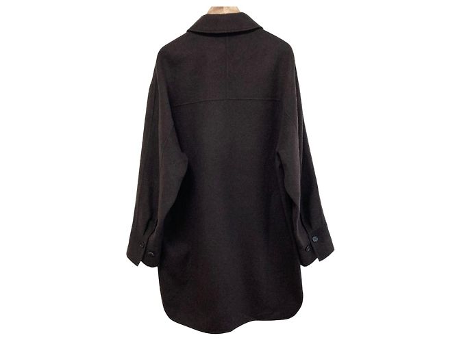 Autre Marque Abrigo Shaggy Double Face Ligero DES PRES Castaño - vista 2