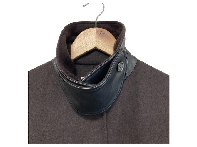 Autre Marque Abrigo Shaggy Double Face Ligero DES PRES Castaño - vista 5