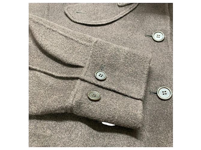 Autre Marque Abrigo Shaggy Double Face Ligero DES PRES Castaño - vista 7