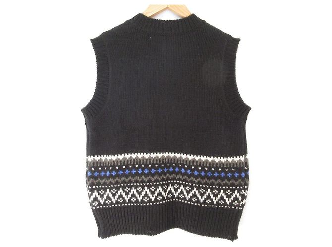 Autre Marque Chaleco de punto Nordic MidiUmi Negro - vista 2