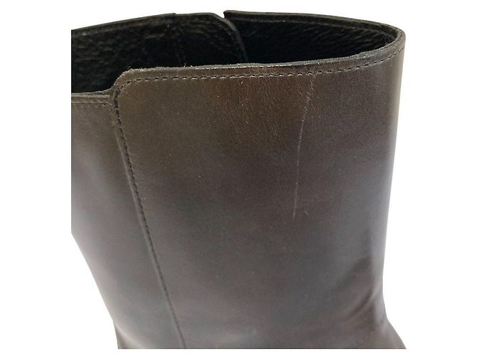 Autre Marque REGAL Leder- Stiefeletten Schwarz - Ansicht 11