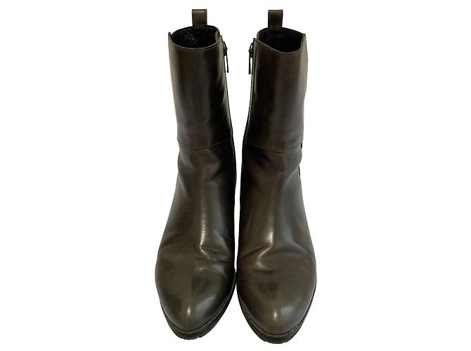 Autre Marque REGAL Leder- Stiefeletten Schwarz - Ansicht 2