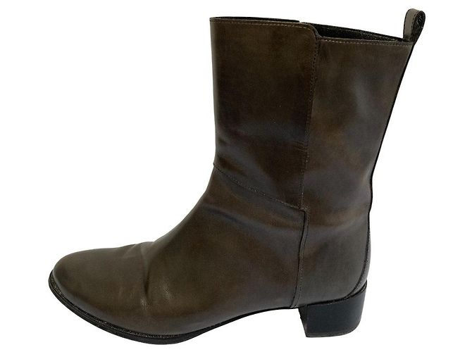Autre Marque REGAL Leder- Stiefeletten Schwarz - Ansicht 3