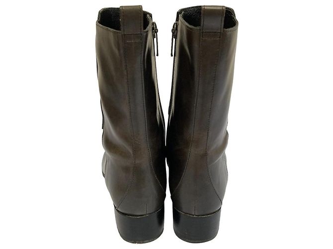 Autre Marque REGAL Leder- Stiefeletten Schwarz - Ansicht 5
