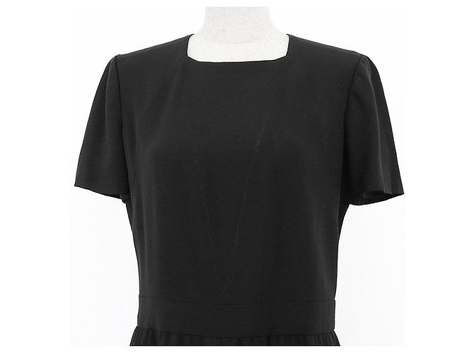 Chanel 98P P10330 Wollkleid Schwarz - Ansicht 2