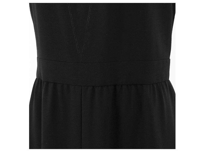 Chanel 98P P10330 Wollkleid Schwarz - Ansicht 3