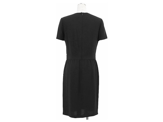 Chanel 98P P10330 Wollkleid Schwarz - Ansicht 5