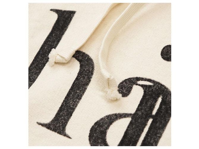 Sudadera de algodón Gucci thank/think PSYCHOPTS Beige Crudo - vista 12