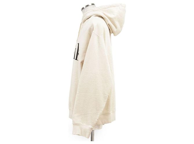 Sudadera de algodón Gucci thank/think PSYCHOPTS Beige Crudo - vista 4