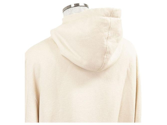 Sudadera de algodón Gucci thank/think PSYCHOPTS Beige Crudo - vista 7