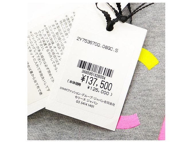 Céline Celine French Terry Hoodie mit Gradienten-Logo-Print Braun - Ansicht 11
