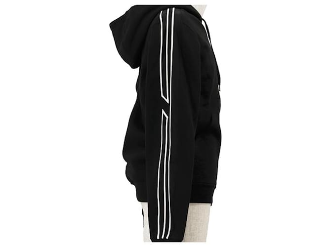 Sudadera con capucha Hermès Run H de algodón Negro - vista 17