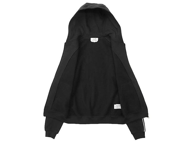 Sudadera con capucha Hermès Run H de algodón Negro - vista 8