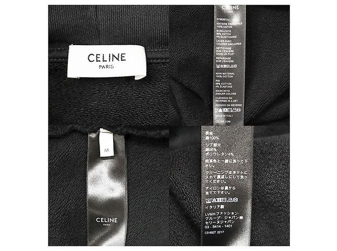 Céline CELINE BOY DOLL French Terry Sweatshirt Blau Marineblau - Ansicht 10