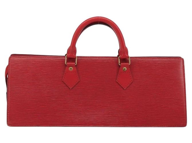 LOUIS VUITTON Epi Sac Triangle Hand Bag Red M52097 LV - vista 2
