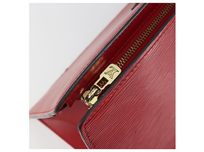 LOUIS VUITTON Epi Sac Triangle Hand Bag Red M52097 LV - vista 9