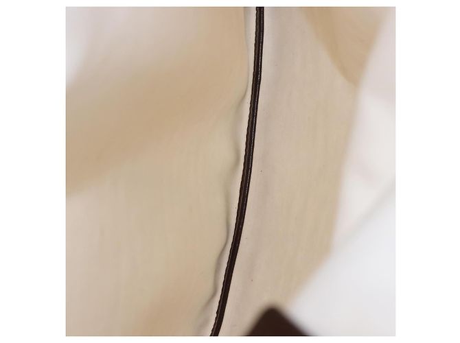 FENDI Bolso Tote de lona Zucca Beige Silver - vista 11