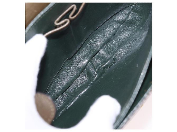 Céline CELINE Shoulder Bag Leather Green Gold - vista 10