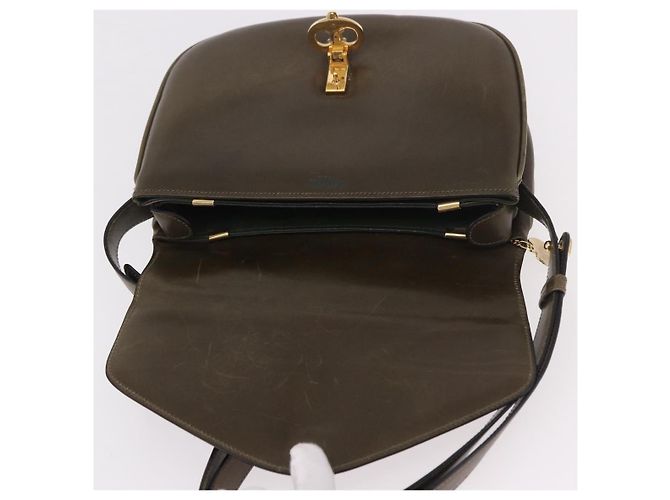 Céline CELINE Shoulder Bag Leather Green Gold - vista 19