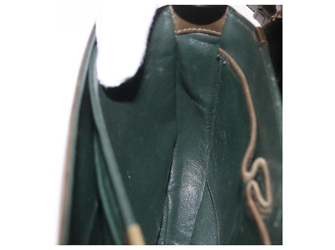 Céline CELINE Shoulder Bag Leather Green Gold - vista 22