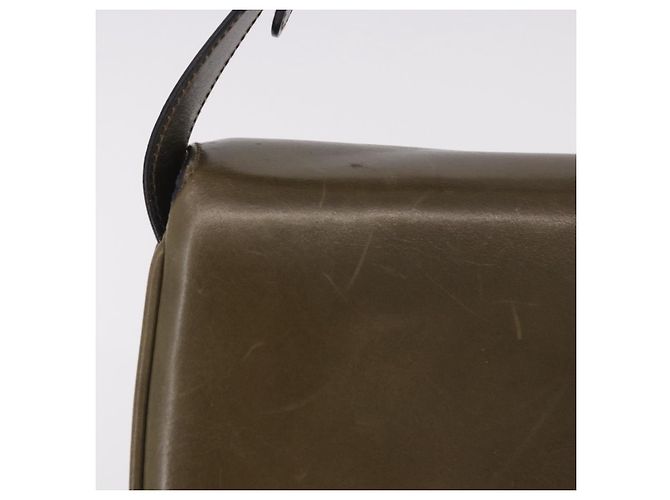 Céline CELINE Shoulder Bag Leather Green Gold - vista 3
