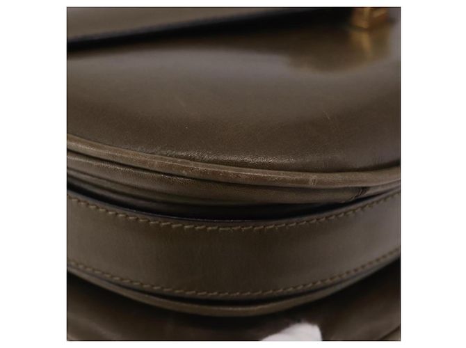 Céline CELINE Shoulder Bag Leather Green Gold - vista 9