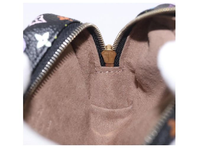 LOUIS VUITTON Monogram Multicolor Trousse Wapity Pouch Black M58034 - vista 19