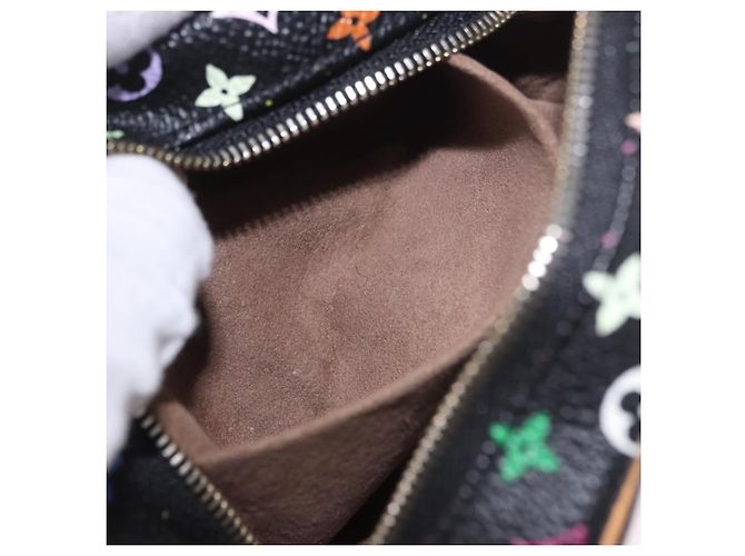 LOUIS VUITTON Monogram Multicolor Trousse Wapity Pouch Black M58034 - vista 21