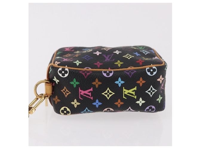 LOUIS VUITTON Monogram Multicolor Trousse Wapity Pouch Black M58034 - vista 5