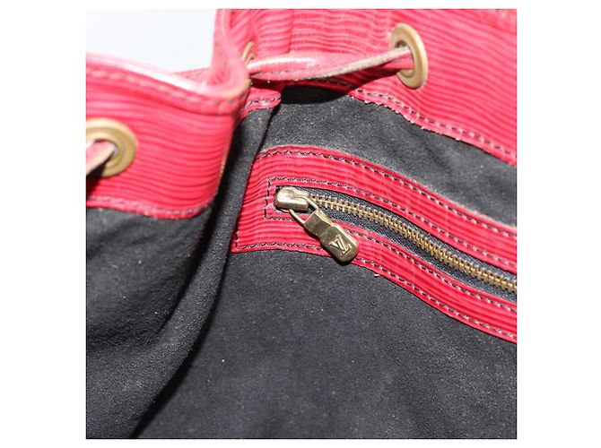 LOUIS VUITTON Epi Petit Noe Shoulder Bag Red M44107 LV - vista 20