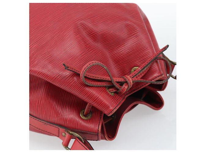 LOUIS VUITTON Epi Petit Noe Shoulder Bag Red M44107 LV - vista 6