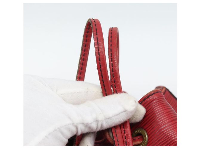 LOUIS VUITTON Epi Petit Noe Shoulder Bag Red M44107 LV - vista 9