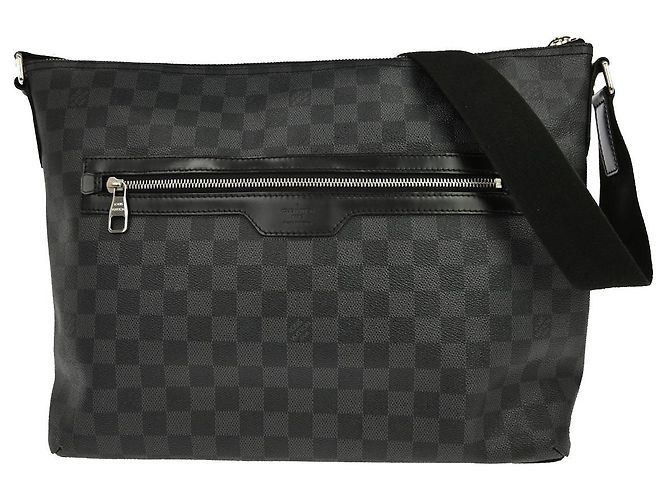 Louis Vuitton Mick NM Messenger Damier Graphite MM Nero - vista 2