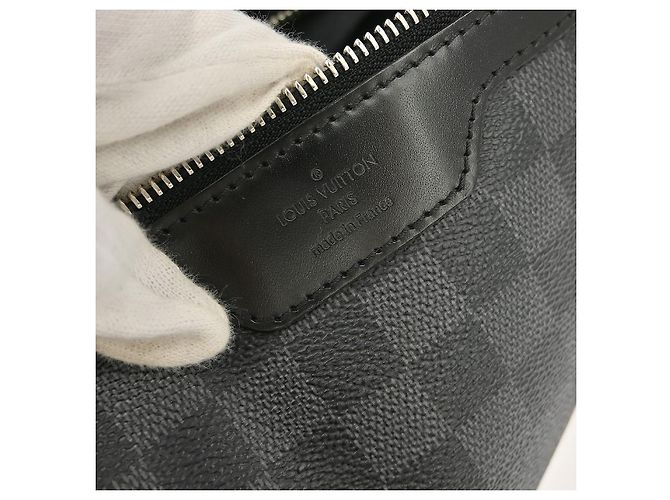 Louis Vuitton Mick NM Messenger Damier Graphite MM Nero - vista 4