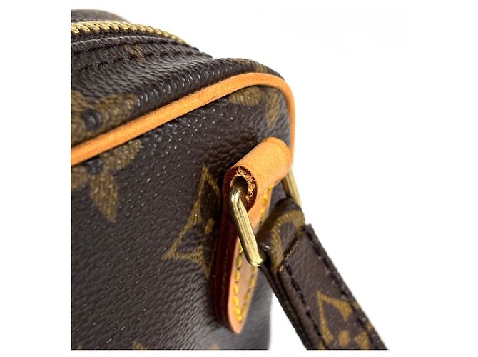 Louis Vuitton Pochette Marly Bandoulière Shoulder Bag Marrone - vista 5