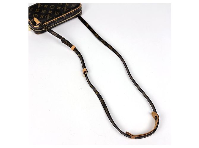 Louis Vuitton Pochette Marly Bandoulière Shoulder Bag Marrone - vista 7