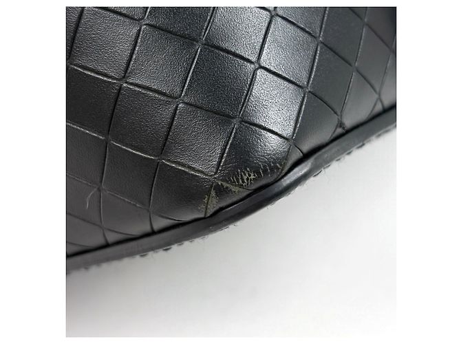 Borsa Tote Bottega Veneta Intrecciato Canvas - Black Nero - vista 4