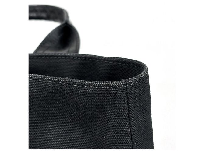 Borsa Tote Bottega Veneta Intrecciato Canvas - Black Nero - vista 6