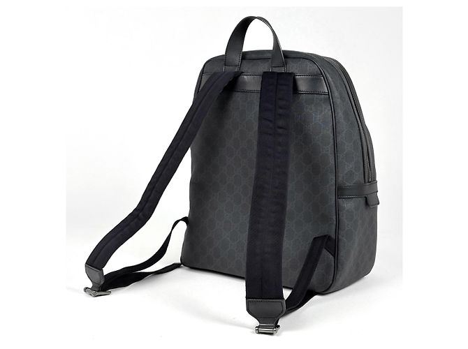 Mochila Gucci estampado GG negro - vista 2