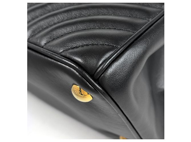 Bolso de mano 2-Way de piel Prada en Nero Negro - vista 3