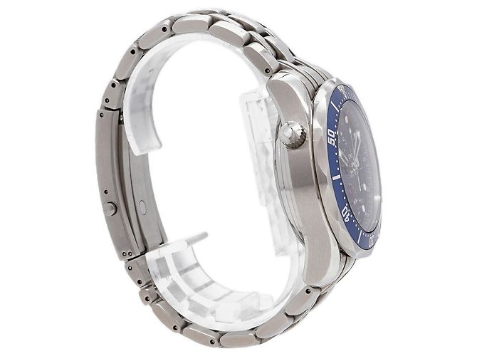 Omega Seamaster Diver 300M 2225.80 Orologio da uomo quadrante blu - vista 3