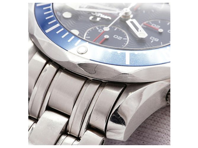 Omega Seamaster Diver 300M 2225.80 Orologio da uomo quadrante blu - vista 7
